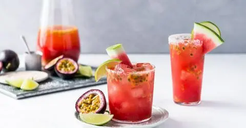 Hình ảnh Nước Ép Chanh Leo + Dưa Hấu