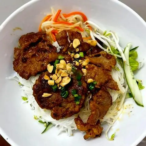 Hình ảnh Bún Thịt Nướng - Nem Nướng