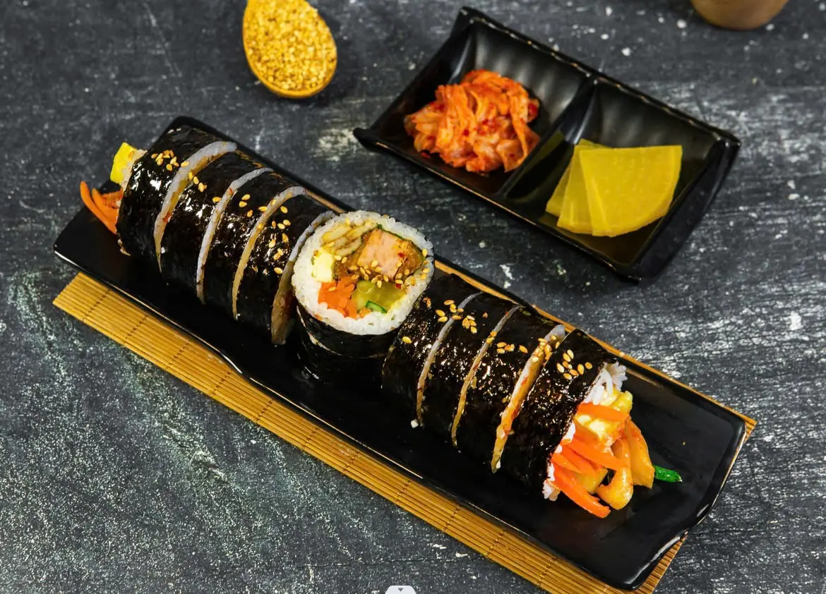 Hình ảnh M7 - Kimbap thịt hộp spam - 스팸 김밥