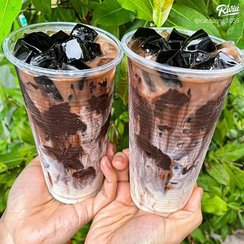 Hình ảnh Cacao sữa Dừa Sương Sáo + hạt é
