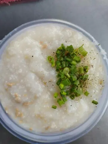 Hình ảnh Cháo thịt bằm vừa