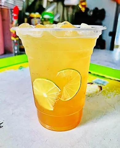 Hình ảnh Trà Chanh Huơng Nhài Mật Ong Ly Khổng Lồ 800ml