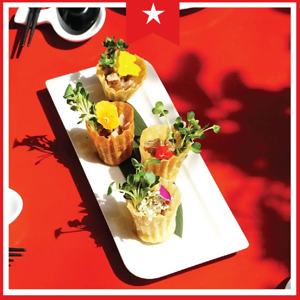 Hình ảnh 2 Bánh hoa lam - Porcini tarts