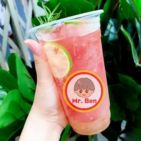 Hình ảnh Soda Dâu + vải