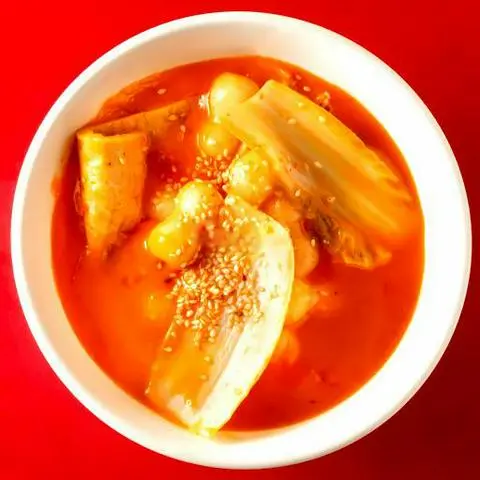 Hình ảnh Tteokbokki sốt phô mai