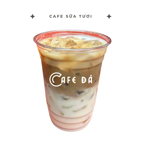 Hình ảnh Cafe sữa tươi size M