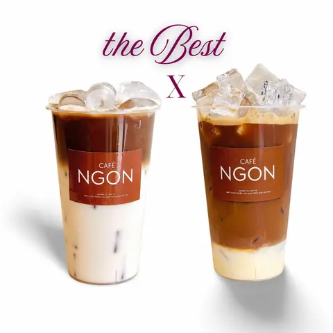 Hình ảnh Bạc xỉu đá + Cafe Sữa đá