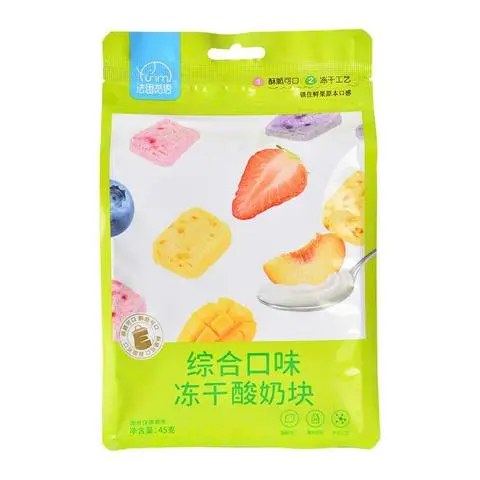 Hình ảnh Viên sữa chua trái cây sấy khô+mix vị-45gr