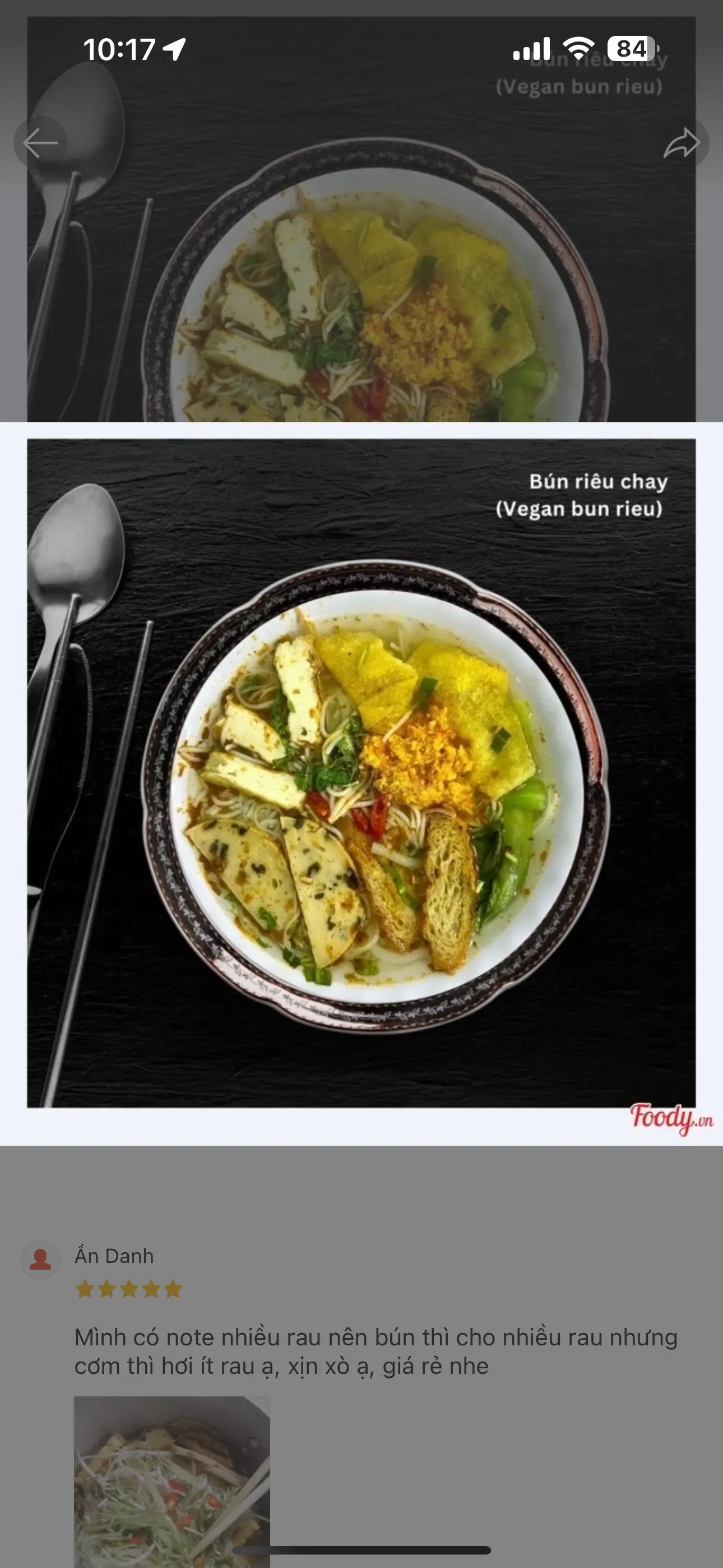 Hình ảnh Bún riêu chay