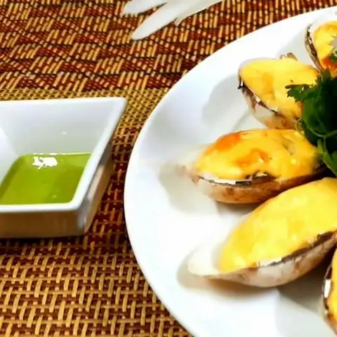 Hình ảnh Sò dẹo nướng phô mai