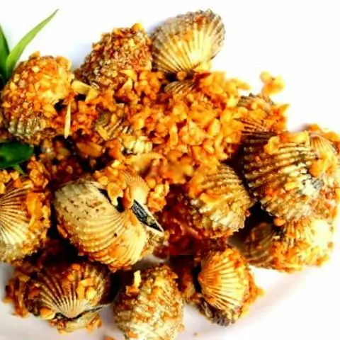 Hình ảnh Sò Huyết Xào Tỏi