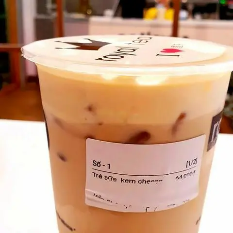 Hình ảnh Trà Sữa Kem Cheese Trân Châu Caramen
