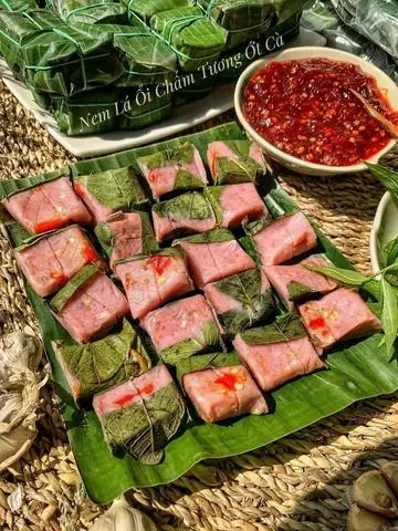 Hình ảnh Nem lá ổi bình định
