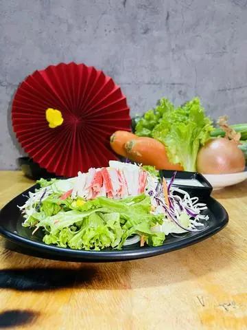 Hình ảnh Salad Thanh cua Hàn Quốc