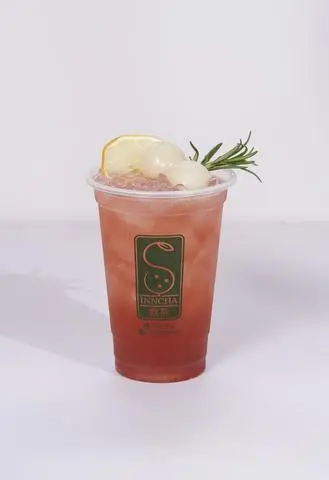Hình ảnh Trà Oolong Dâu Vải - Strawberry lychee oolong tea
