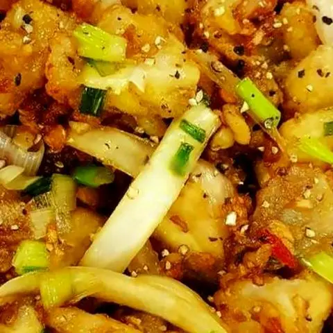Hình ảnh Gà xào lăn