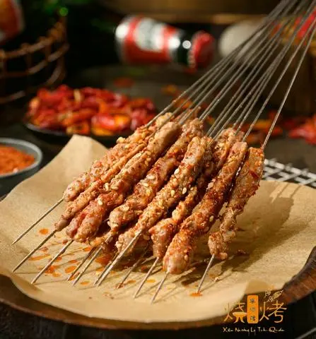 Hình ảnh A5 Thịt Thăn Heo Xiên 猪肉串