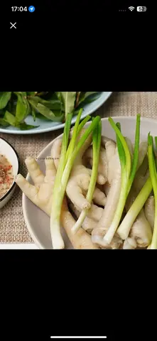 Hình ảnh Chân Gà Hấp Hành (12 Chân)
