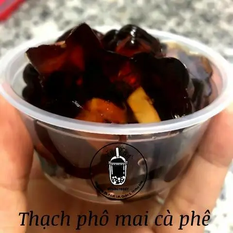 Hình ảnh Thạch phô mai vị cà phê