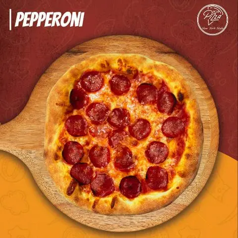 Hình ảnh Pepperoni Pizza Kích Cỡ 24Cm