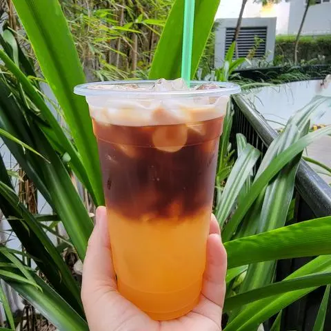 Hình ảnh A mê Cam - Orange Americano