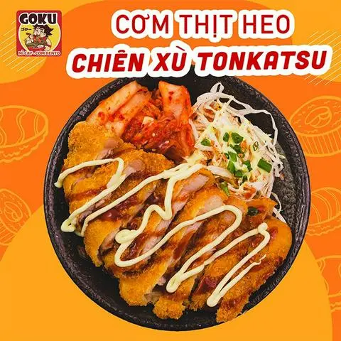 Hình ảnh Cơm Thịt Heo Chiên Xù Tonkatsu