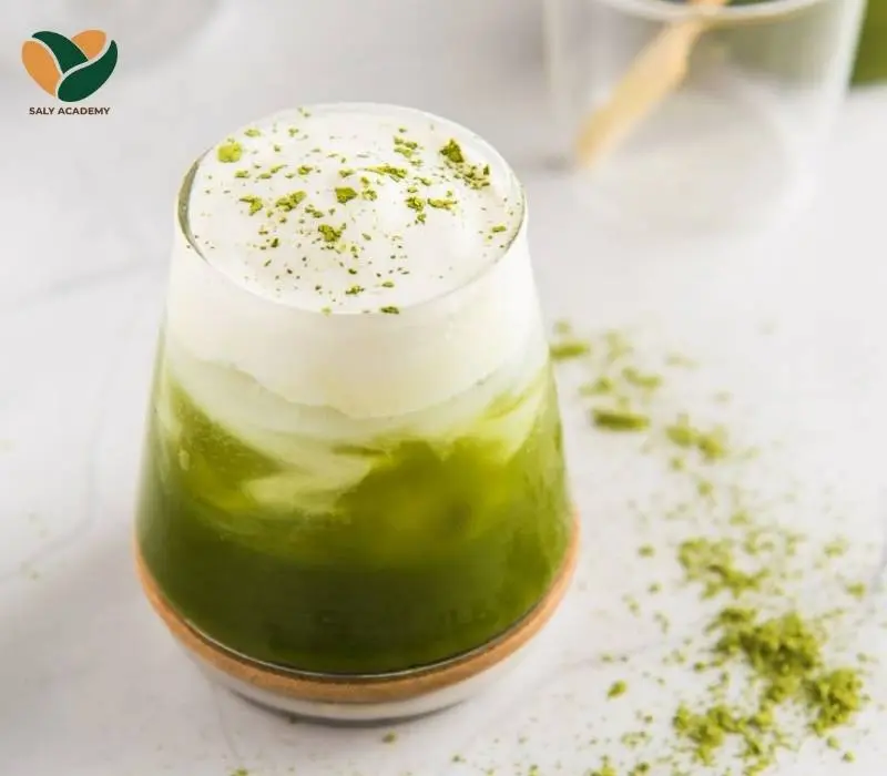 Hình ảnh Matcha latte muối 