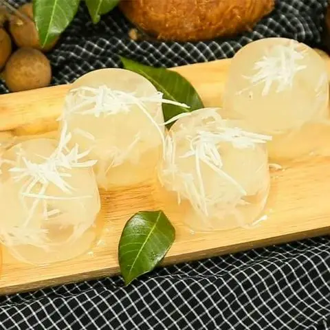 Hình ảnh Rau câu dừa sợi