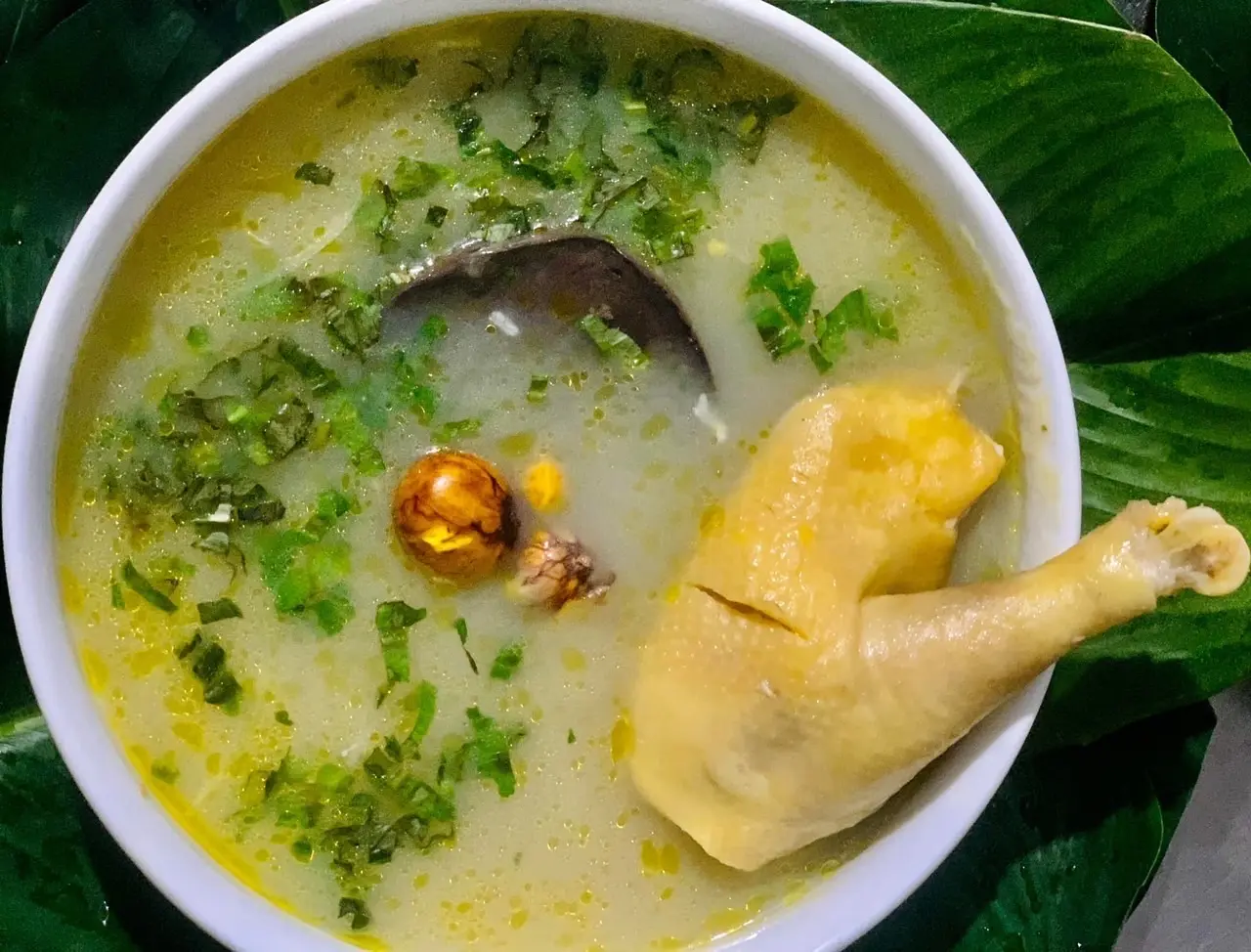 Hình ảnh Cháo đùi gà