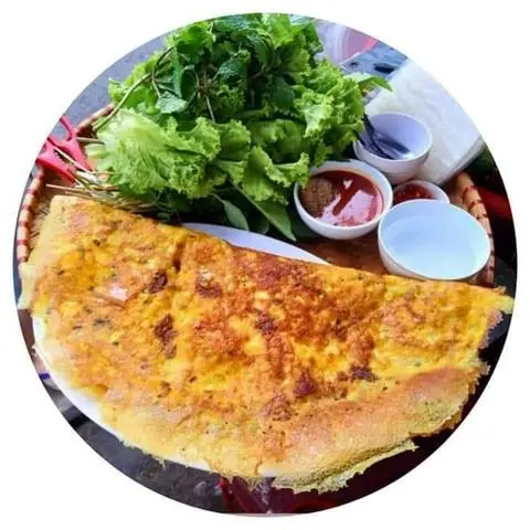 Hình ảnh Bánh xèo size lớn 3, 4 người.