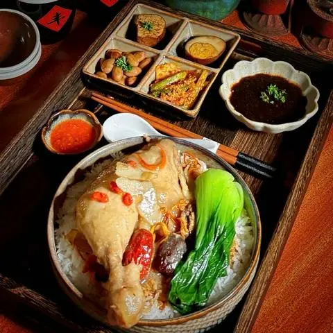 Hình ảnh Set cơm đùi gà thuốc bắc