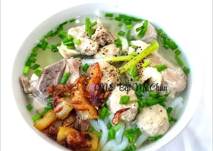 Hình ảnh bánh canh bò viên
