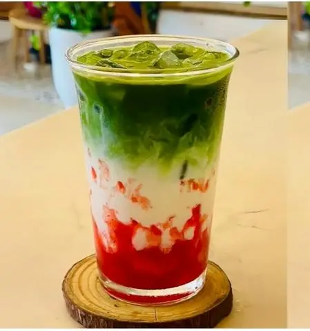 Hình ảnh Mátcha Dâu