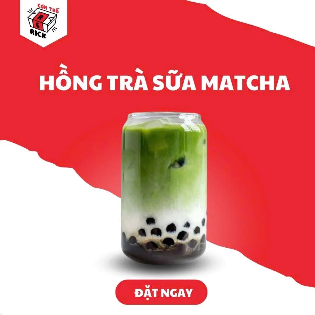 Hình ảnh Hồng Trà Sữa Matcha