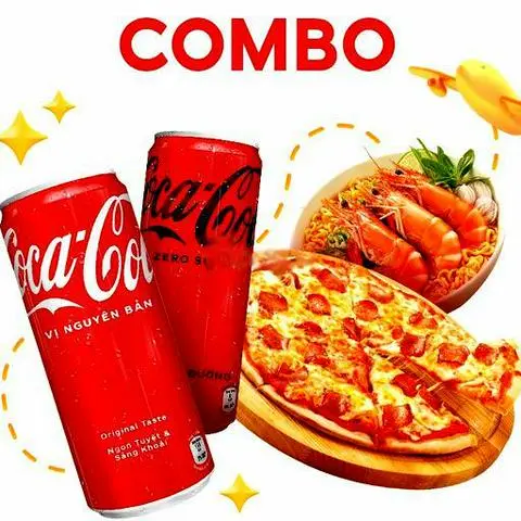 Hình ảnh Chân gà chiên & 5 bánh bao - 02 Coca-Cola Chai