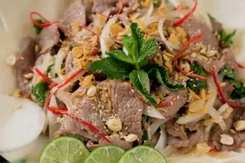 Hình ảnh Bò tái chanh