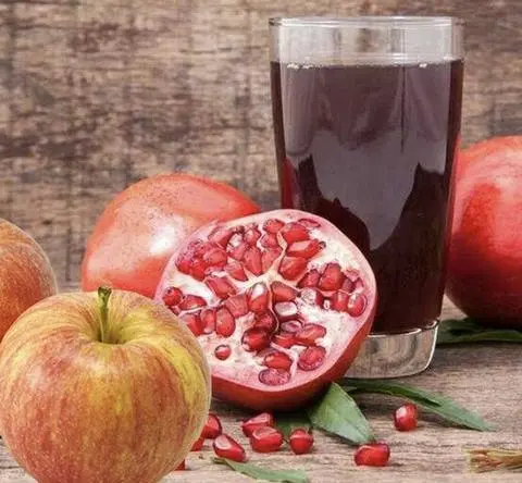 Hình ảnh nước ép lựu, táo 