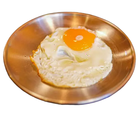 Hình ảnh Trứng ốp la lòng đào