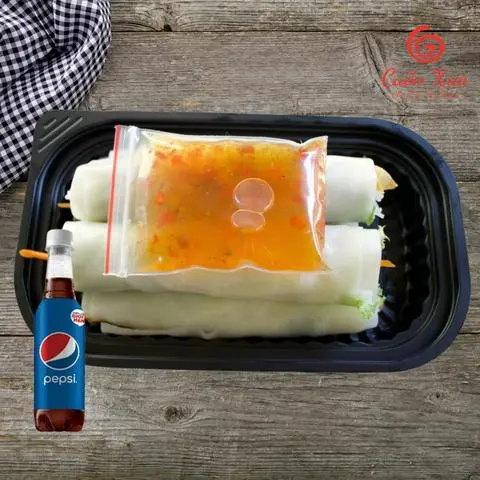 Hình ảnh Combo Phở cuốn truyền thống + Pepsi