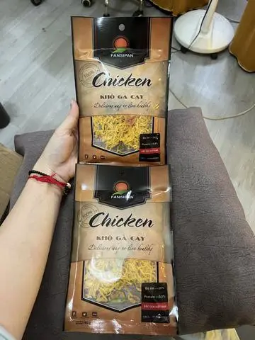 Hình ảnh khô gà cay