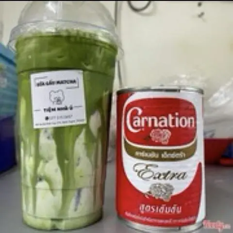 Hình ảnh Matcha Sữa Thái ( Sữa Hoa Hồng )