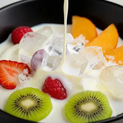 Hình ảnh Sữa chua dầm hoa quả