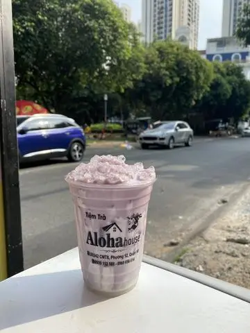 Hình ảnh Latte khoai môn