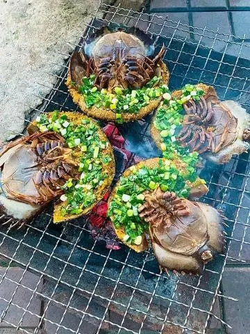 Hình ảnh Sam trứng nướng mỡ hành