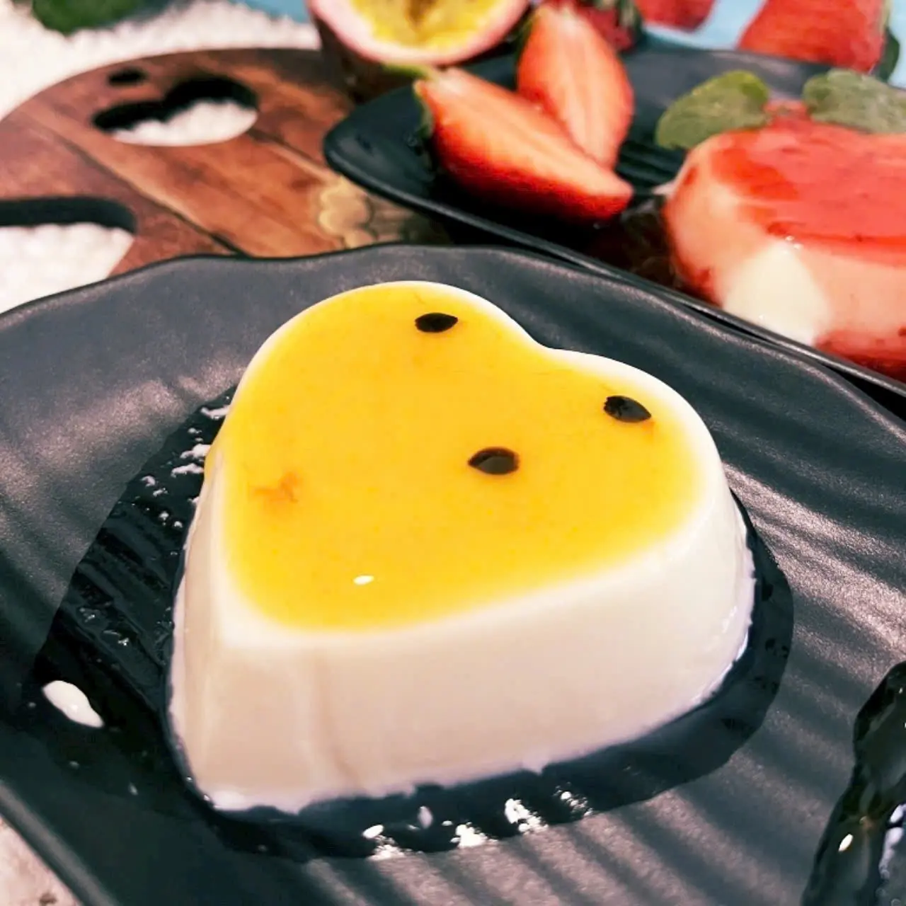 Hình ảnh Panna cotta sữa chua