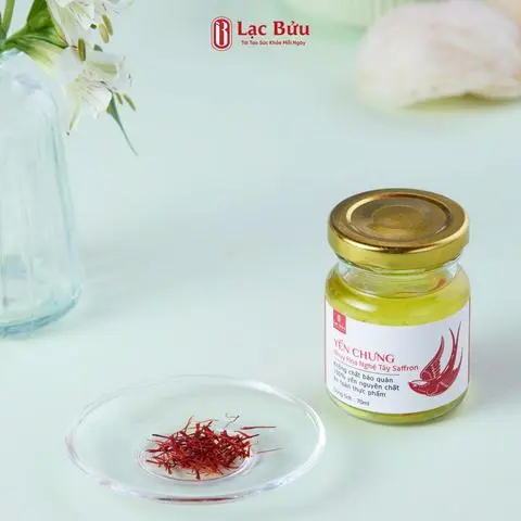 Hình ảnh Yến Chưng Nhụy Hoa Nghệ Tây