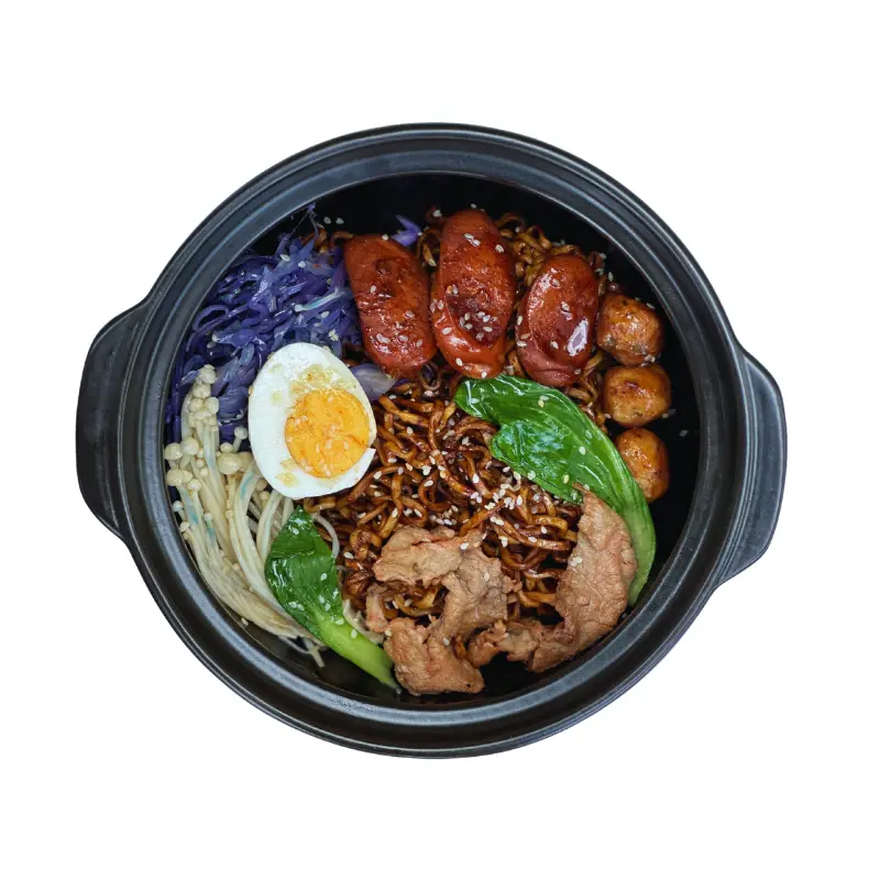 Hình ảnh Mỳ Trộn Tương Đen