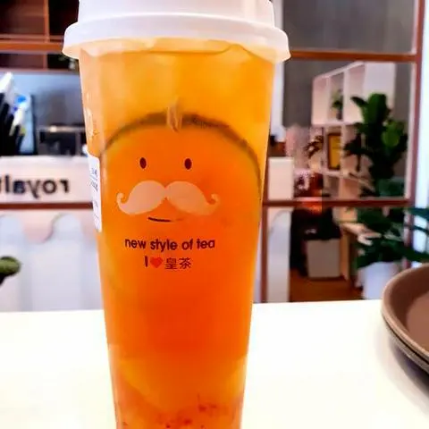 Hình ảnh Trà Olong Cam Đào Dâu Tây