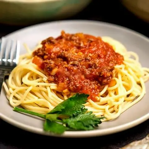 Hình ảnh Mì spaghetti bò bằm