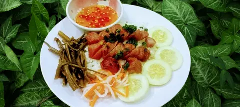 Hình ảnh Cơm nem nướng mật ong